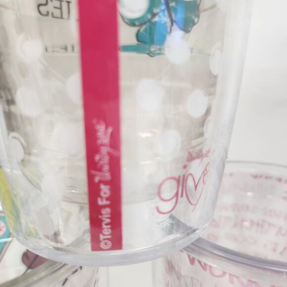 Lot of 5 Tervis for Thirty One 16oz  American made insulted Tumbler cups no lids - Picture 8 of 13